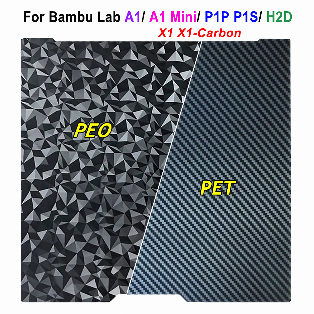 3D Printing Bambu Lab - PET PEO Sheet for Bambu Lab
