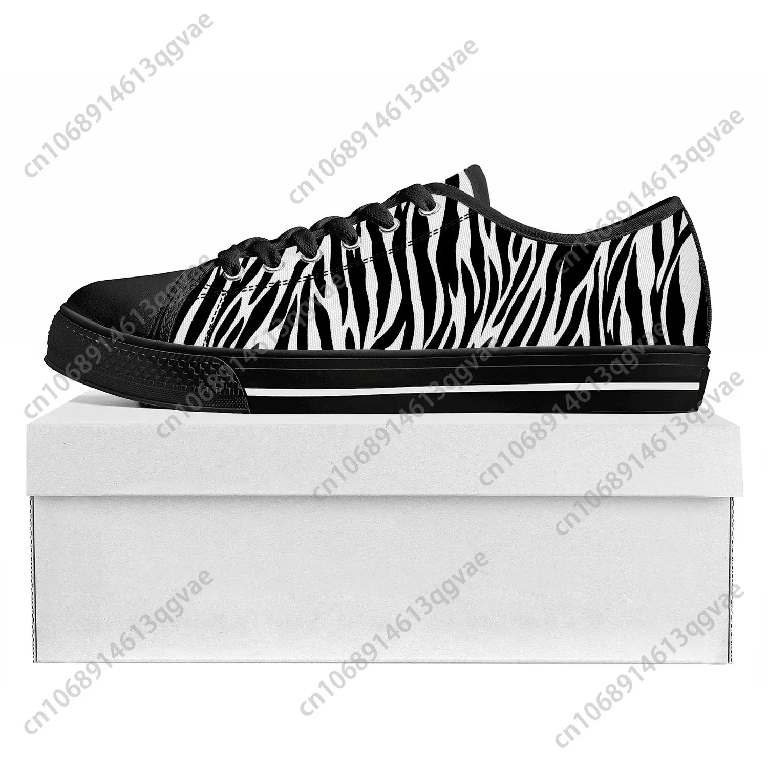 Zebra Print 3D Fashion Low Top - đánh giá và giá 3D Printing Custom