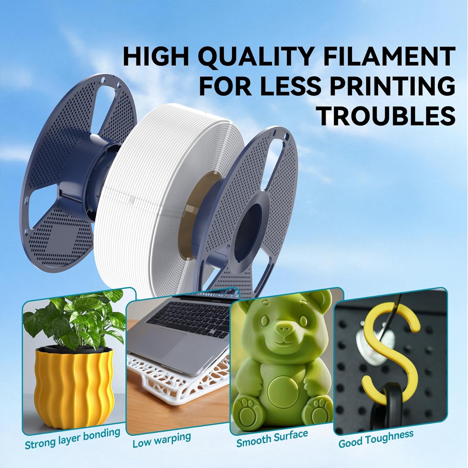 SUNLU PLA/PLA+/PETG/SILK/PLA M - đánh giá và giá 3D Printing Nylon