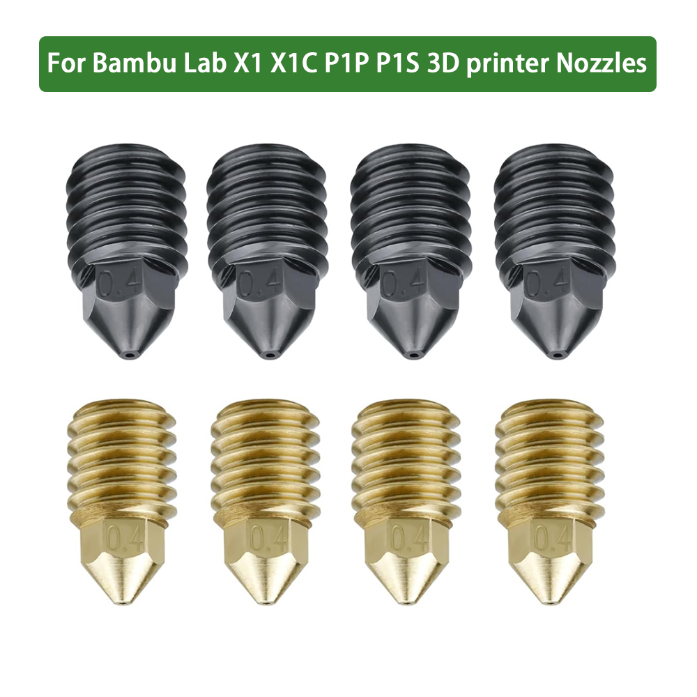 High Flow Hardened Steel Brass - đánh giá và giá 3D Printing Bambu Lab